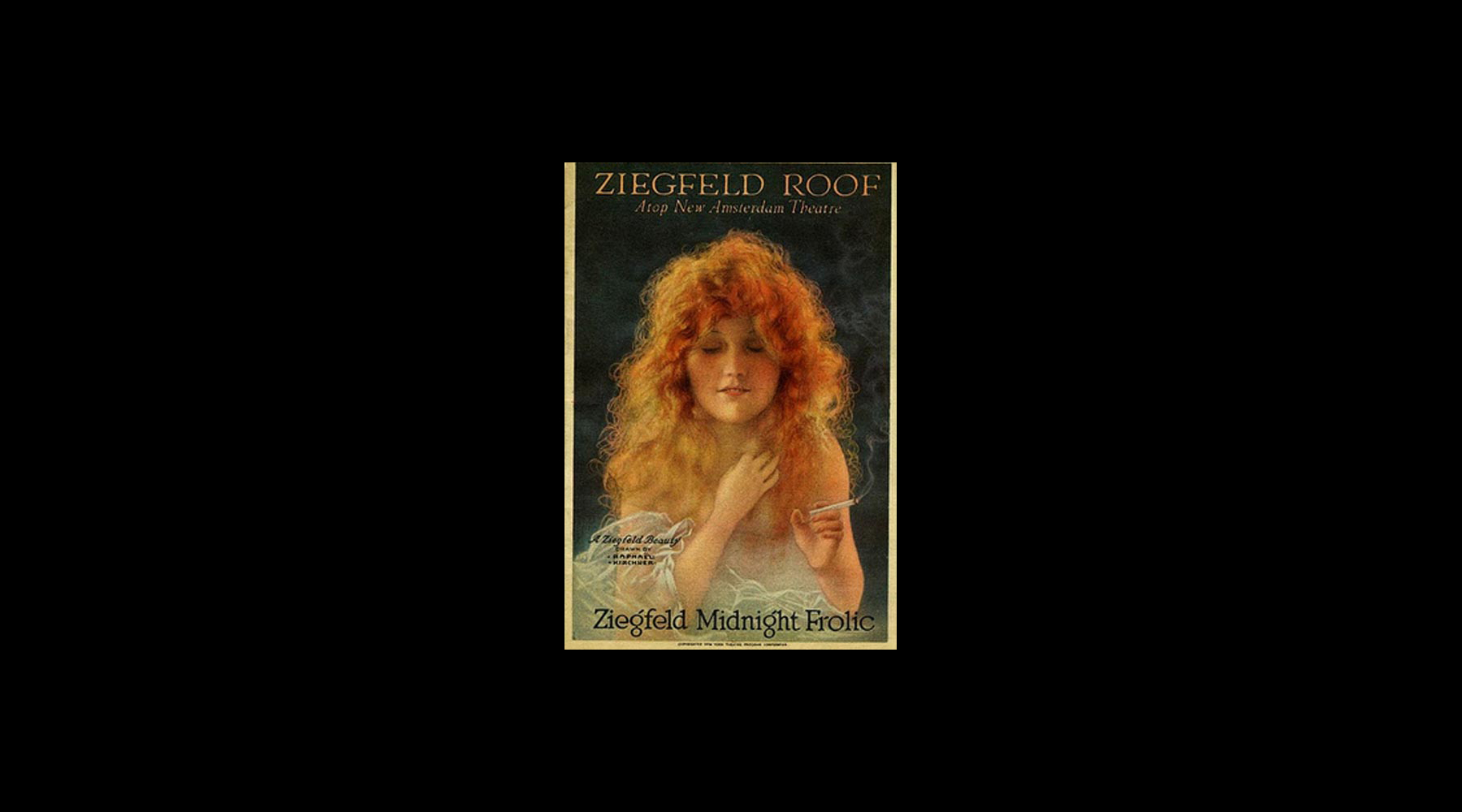 Olive joined Florenz Ziegfeld's Midnight Frolic in 1916 and began an affair with him.